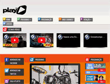 Tablet Screenshot of playtv.com.br